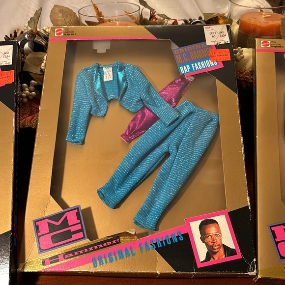 1991 Mattel MC Hammer Rap Fashions Fits Outfits for 12" Dolls - Picture 2 of 7
